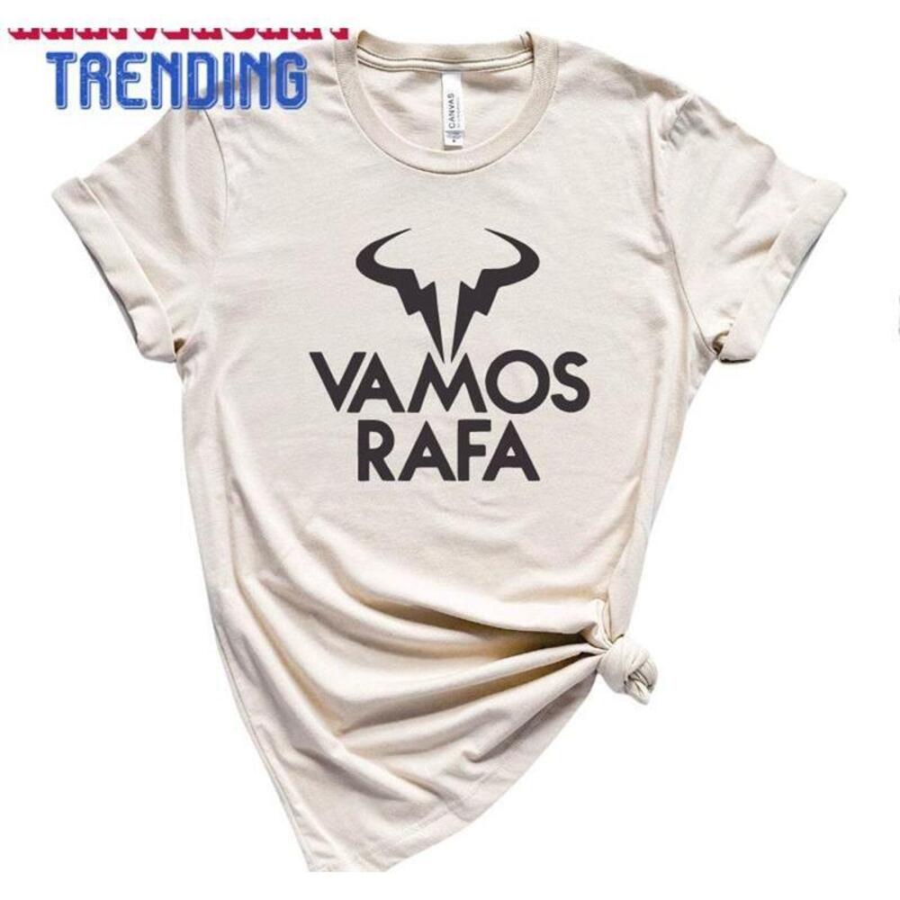 Vamos Rafa Tshirt Nadal Bella Canvas Shirt Various Colors Avail Tee Unisex